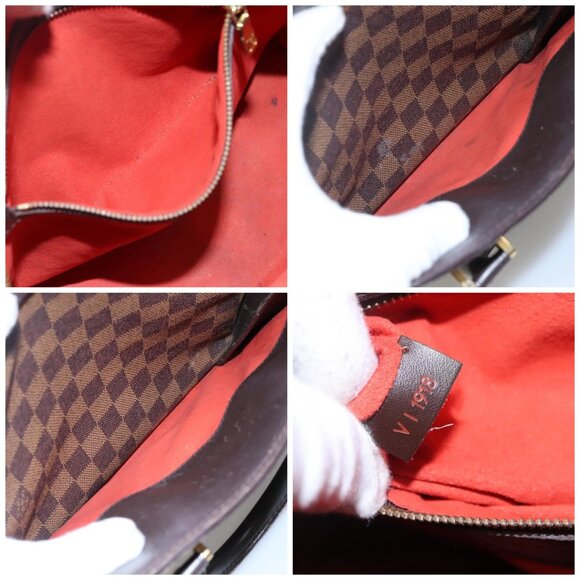 LOUIS VUITTON Damier Ebene Triana Hand Bag - Picture 14 of 16